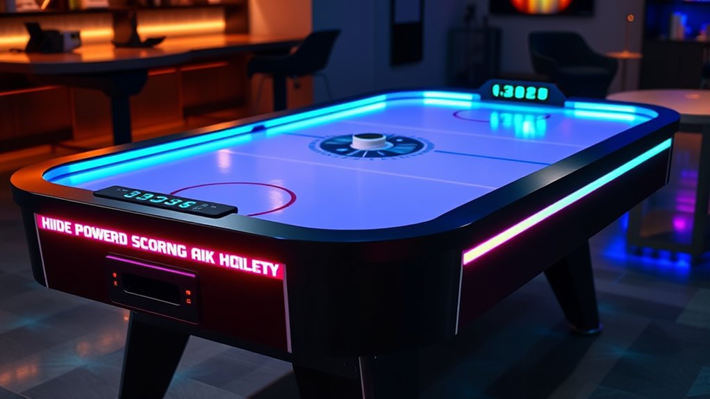 choosing the right electronic air hockey