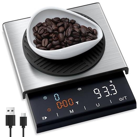 Coffee Scale with Timer and LED Display