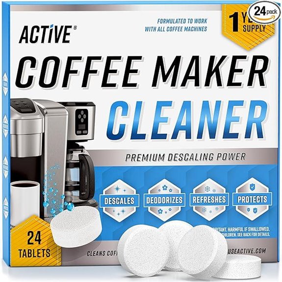 Coffee Machine Descaler Tablets (24 Pack)