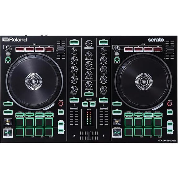 Roland DJ-202 Compact 2-Channel DJ Controller