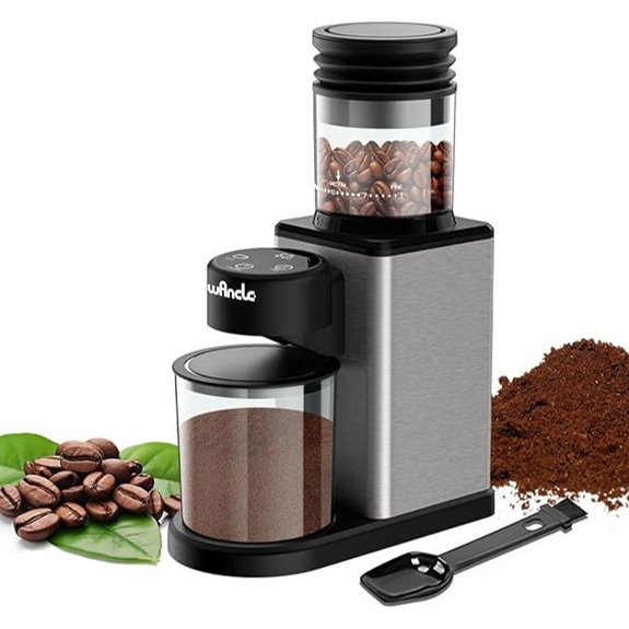 Wancle Conical Burr Electric Coffee Grinder