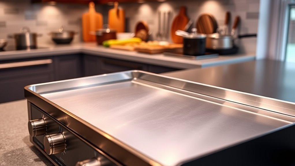 cooking surface and safety
