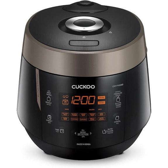 CUCKOO 10-Cup High Pressure Rice Cooker
