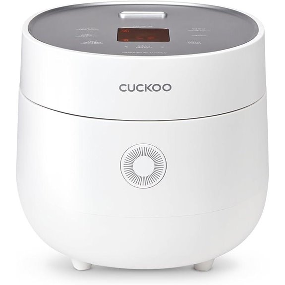 CUCKOO 3-Cup Micom Rice Cooker with Fuzzy Logic