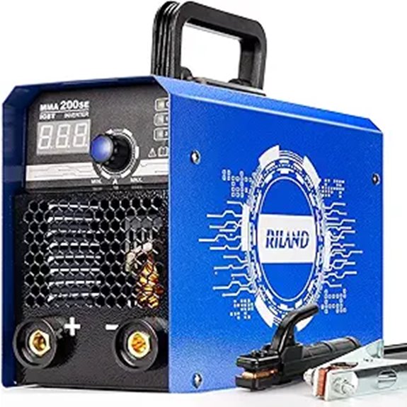 RILAND 200A Arc/Lift TIG Stick Welder with Digital Display