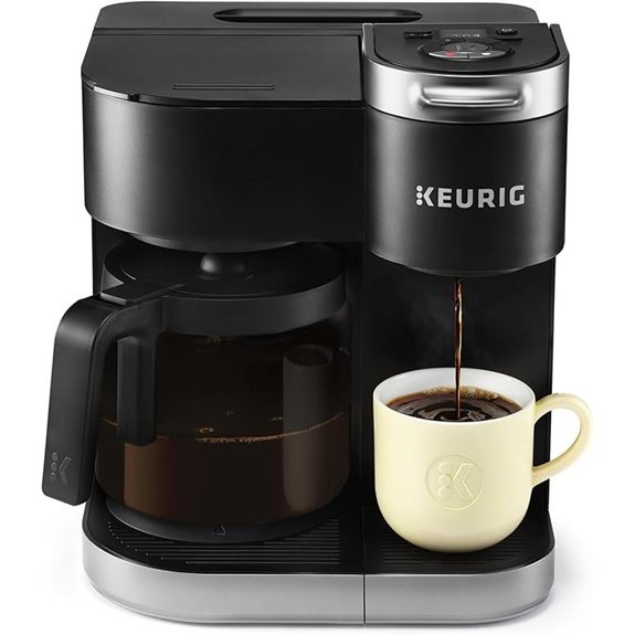 Keurig K-Duo Coffee Maker with Carafe and Multiple Sizes