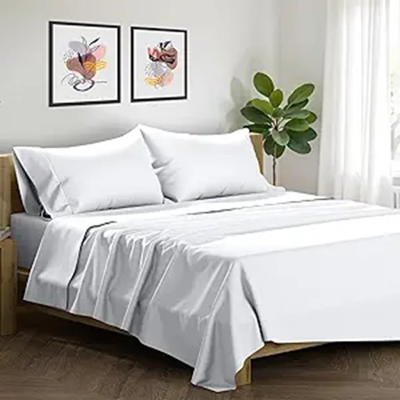 XOOX Egyptian Cotton Queen Sheets (4-Piece)