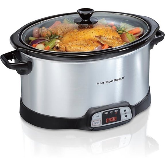 Hamilton Beach 8 Quart Programmable Slow Cooker
