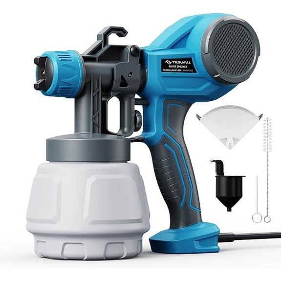 Tilswall Electric Paint Sprayer with Nozzles and Patterns