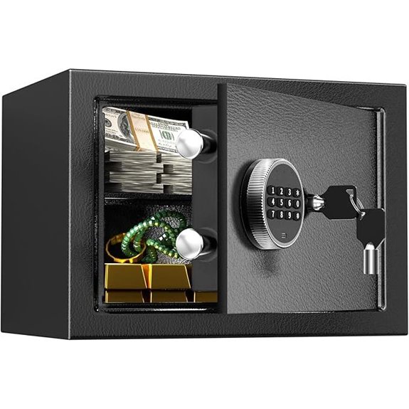 Secure Digital Safe Box with Electronic Lock