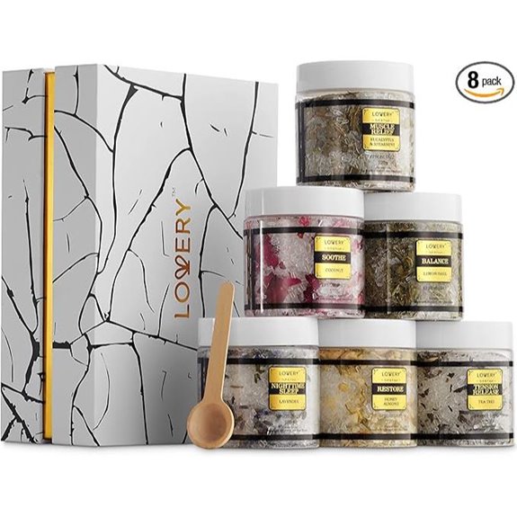 Luxury Epsom Bath Salts Gift Set for Women
