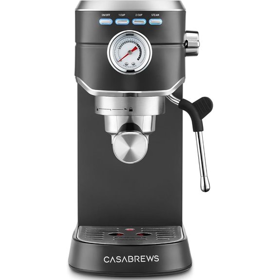 CASABREWS 20 Bar Espresso Machine with Milk Frother
