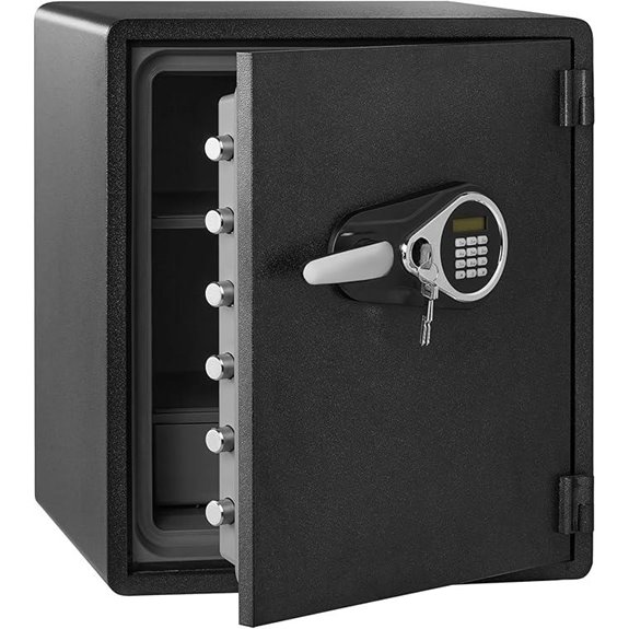 Amazon Basics Fireproof Waterproof Safe with Digital Lock