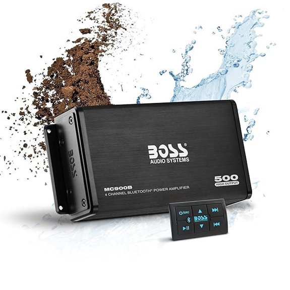 BOSS MC900B 4-Channel Amplifier for ATV/UTV/Marine