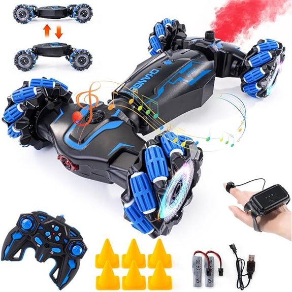 4WD Gesture Sensor RC Car with Lights and Music