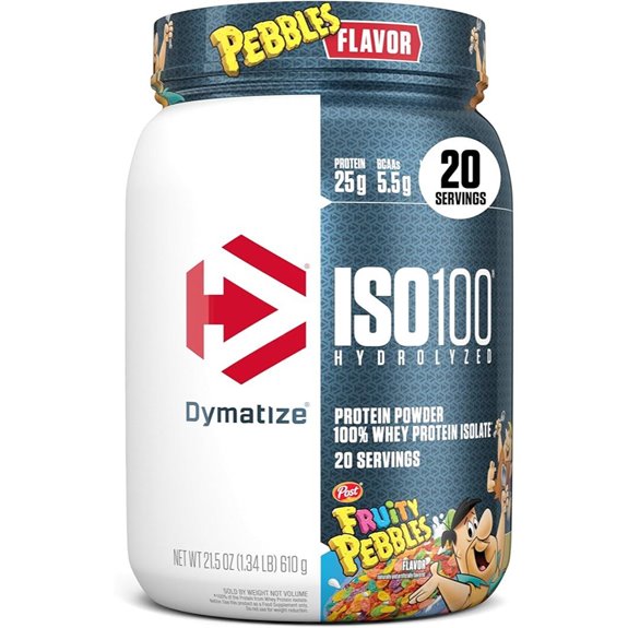 Dymatize ISO100 Fruity Pebbles Whey Protein Powder
