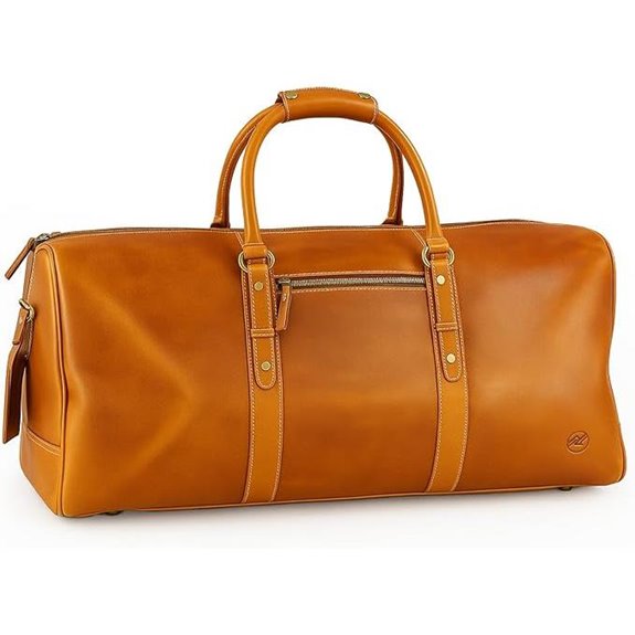 Northridge Leather Full-Grain Leather Duffle Bag