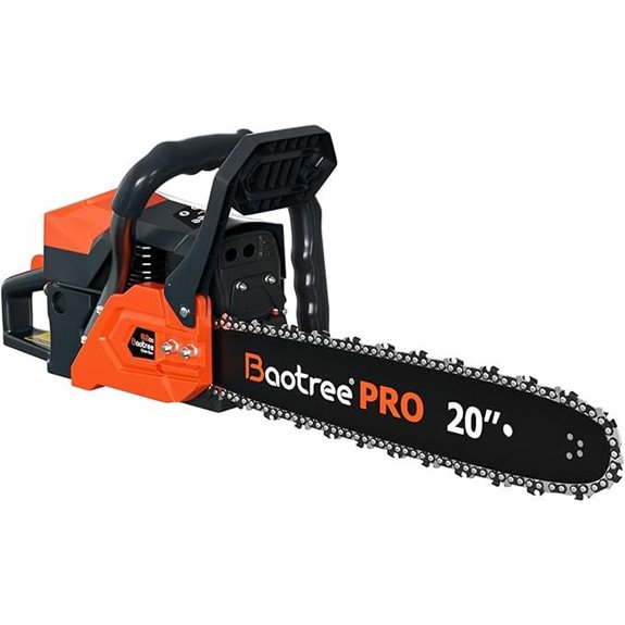 62cc Gas Chainsaw with 20-Inch Bar