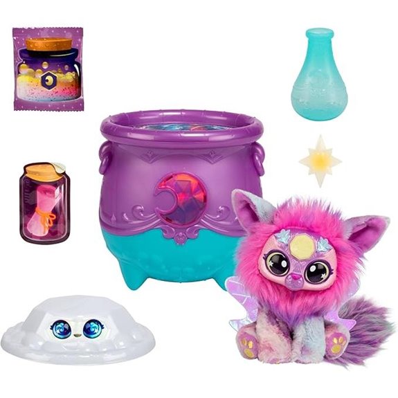 Magic Mixies Gem Surprise Cauldron with Shimmer Eyes