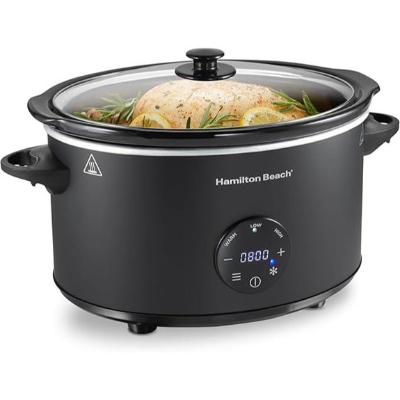 Hamilton Beach 6 Qt Programmable Slow Cooker