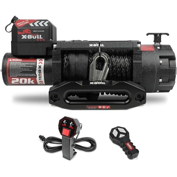 X-BULL 20,000 lb Electric Winch Kit with Remote