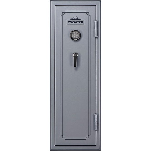 Wasatch 18-Gun Fireproof Waterproof Safe with Lock