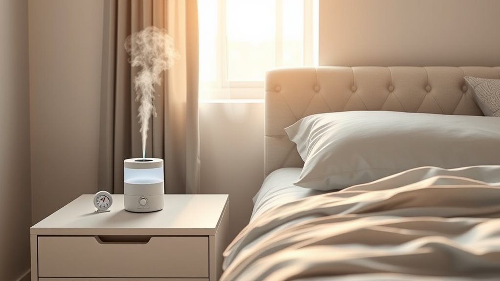 humidifier capacity noise safety