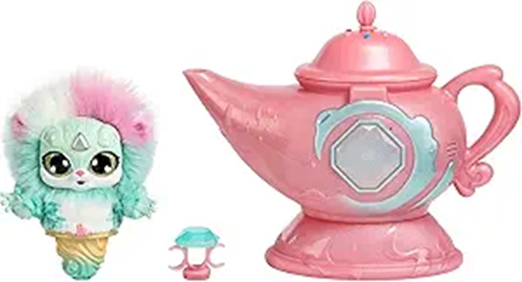 Magic Mixies Genie Lamp with Interactive Plush Toy