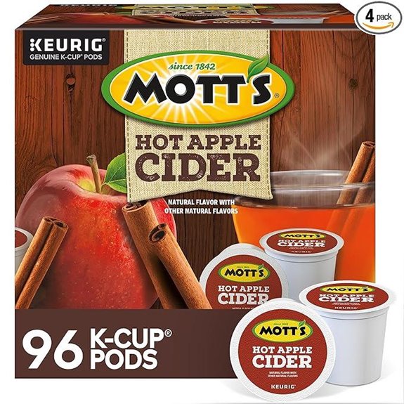 Keurig Mott's Apple Cider Keurig Single-Serve K-Cup Pods 96 Count
