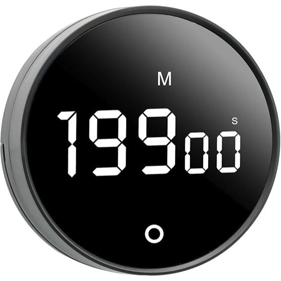 Digital Kitchen Timer with Large LED Display