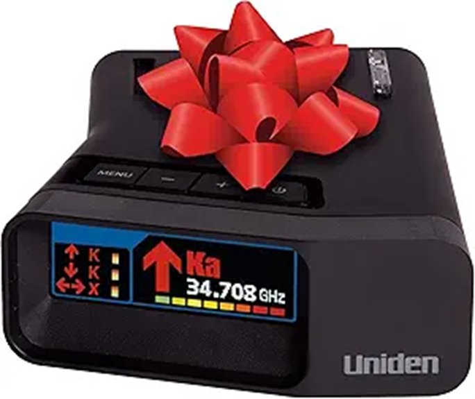 Uniden R7 Long-Range Laser-Radar Detector with GPS