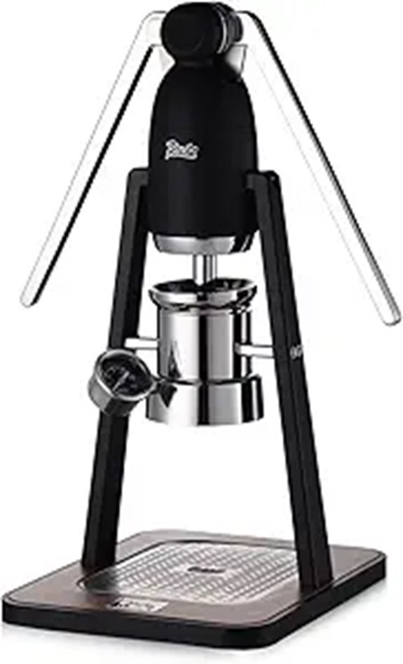 Bincoo Manual Espresso Maker Set with Dual-Lever Pressure