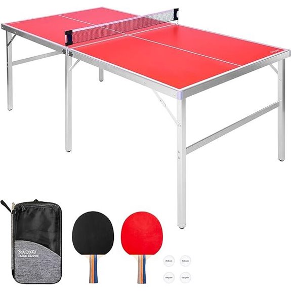GoSports Mid-Size Portable Table Tennis Set
