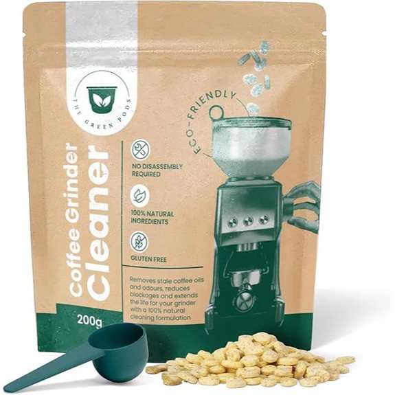 Coffee Grinder Cleaner - Natural Odor-Removing 5 Doses