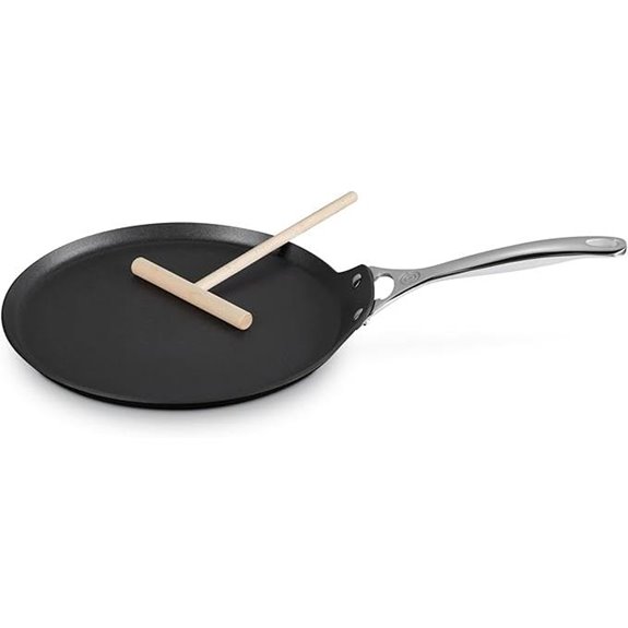 Le Creuset Toughened Nonstick PRO Crepe Pan with Rateau 11