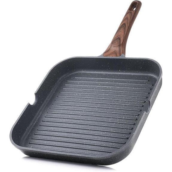 Sensarte Nonstick Grill Pan for Stove Tops