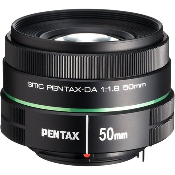 Pentax DA 50mm f1.8 lens for Pentax DSLR Cameras