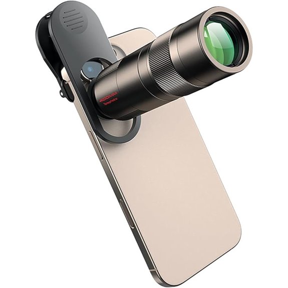 400mm Telephoto Lens for Phones with Carrying Case