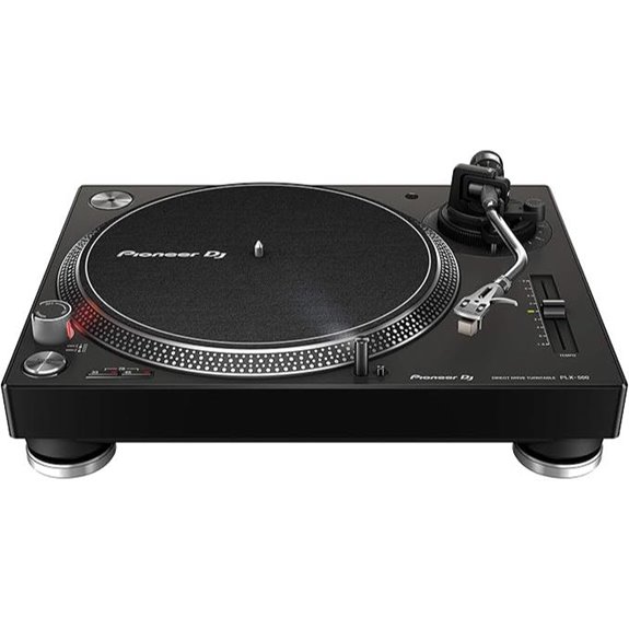 Pioneer DJ PLX-500 High Torque Turntable USB Black