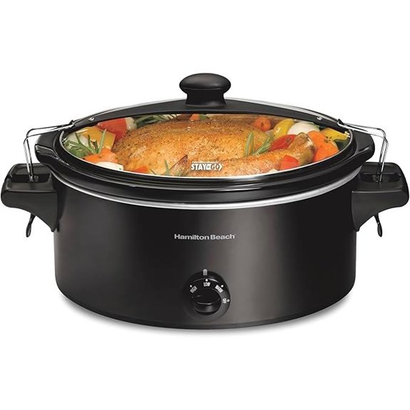 Hamilton Beach 6-Quart Portable Slow Cooker