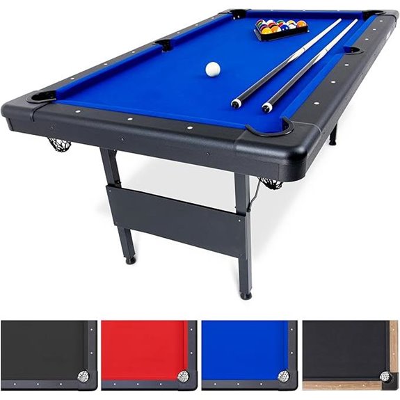 GoSports Portable Billiards Table with Accessories