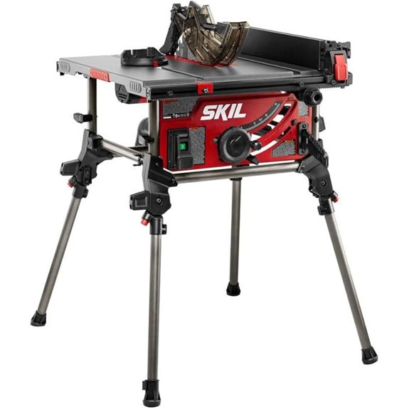 SKIL 15A 10 Portable Jobsite Table Saw with Stand