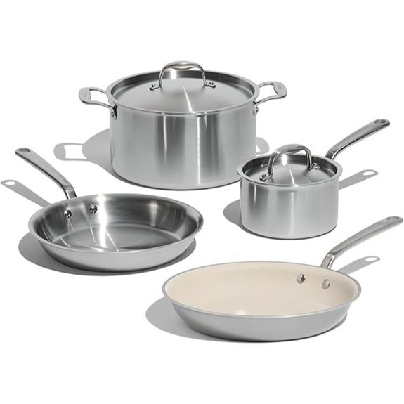 Made In Cookware 6-Piece Stainless Steel Set