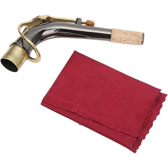 Professional Alto Saxophone Neck Set with Cork and Metal