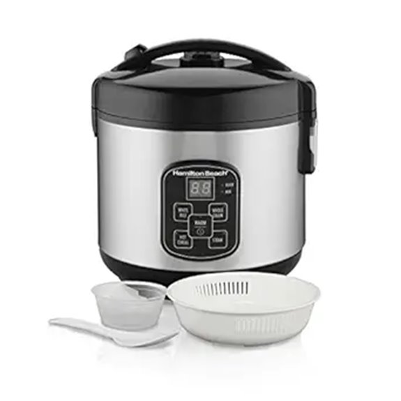Hamilton Beach Programmable Rice Cooker & Food Steamer