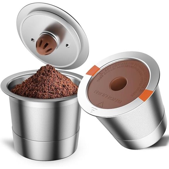 RETHONE Reusable K-Cup Coffee Pods (2 Pack)
