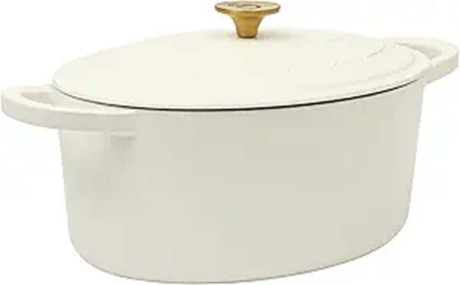 Crock Pot Artisan 7-Quart Enameled Dutch Oven