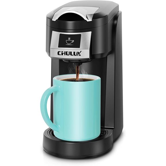 CHULUX Single Serve Coffee Maker for K-Cup