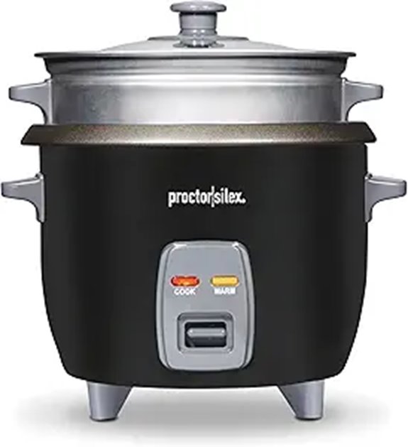 Proctor Silex 6-Cup Rice Cooker & Steamer