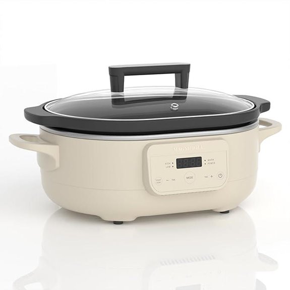 Programmable 6-Quart Slow Cooker with Removable Pot